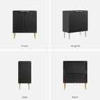 SICOTAS 57" Modern Sideboard Buffet Cabinet - Image 9