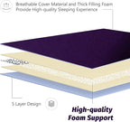 MAXYOYO Japanese Floor Mattress Futon Mattress, Thicken Sleeping Pad Foldable - Image 5
