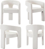 BESTANO Modern PU Leather Upholstered Dining Chairs - Image 7