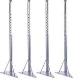 KAZAKA Adjustable Table Legs, 20-30 inch by KAZAKA