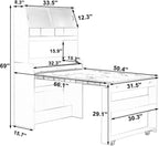 RuiSiSi Space Saving Folding Dining Table - Image 2
