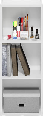 Furinno Pasir 3-Tier No Tool Assembly Open Shelf Bookcase - Image 5