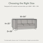 Covermates Modular Sectional Sofa Cover - Image 2