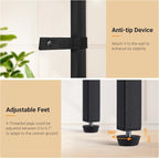 ELYKEN 2 Pack 5.9" Narrow Console Sofa Table - Image 8