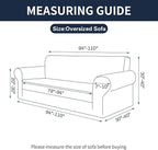 Cupuamon 2026 New Stretch Oversized Sofa Slipcovers Couch Sofa Cover - Image 2