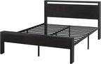 SHA CERLIN 14 Inch Full Size Metal Platform Bed Frame - Image 8