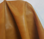 Caramel Light Tan Soft Faux Vegan PU Leather by the Yard Synthetic Pleather 0.9 - Image 2