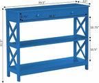 Convenience Concepts Oxford 1 Drawer Console Table - Image 9