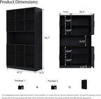 Mekminop Glass Doors Display Cabinet - Image 2