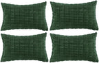 Fancy Homi 4 Packs Decorative Throw Pillow Covers by Fancy+Homi