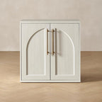 mopio Blake Storage Cabinet, Small Modular Accent Display Sideboard Buffet by MopioInc