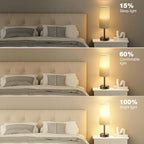 Fenmzee Brown Bedside Table Lamp - Image 4