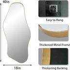 Irregular Wall Mirror, Organic Shaped Mirror - Image 5