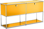 Modern Storage Cabinet Sideboard Versatile Free-Standing Organizer Cabinets - Image 3