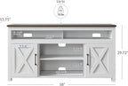 BELLEZE 58 Inch TV Stand, Contemporary Entertainment Center - Image 5