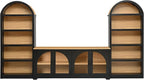 Merax Vintage Farmhouse TV Stand Set - Image 7