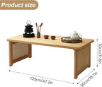Foldable Japanese Floor Table Lightweight, No Assembly Required, Eco-Friendly - Image 3