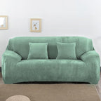 vctops 1-Piece Velvet Plush Stretch Sofa Slipcover by vctops