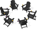 SERWALL HDPE Folding Adirondack Chair by SERWALL