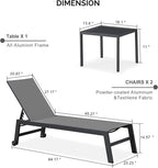 PURPLE LEAF Outdoor Chaise Lounge - Image 2