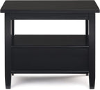 SIMPLIHOME Warm Shaker Solid Wood 14 inch Wide Transitional-Style Narrow Side - Image 4