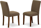 East West Furniture ABP3T18 Abbott Parson Dining Chairs by EastWestFurniture