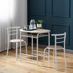 VINGLI 3 Piece Dining Set, Small Kitchen Table Set - Image 2