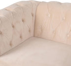 RARZOE Chesterfield Loveseat Sofa Set, 1+2 Seater - Image 6