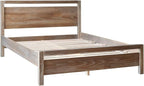 Grain Wood Furniture Loft King Size Solid Wood Bed, Weathered Pine - Image 4