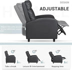 Homall Recliner Chair, Recliner Sofa - Image 6