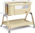 TotRun Bassinet Bedside Sleeper, Rocking Bassinets - Image 8