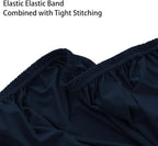 Super Stretch Ottoman Cover- Soft Form Fit Ottoman Cover Rectangular Ottoman - Image 6