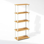 Furinno Turn-N-Tube Book Shelf, 5-Tier Bookshelf, Bookcase - Image 4