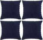 Fancy Homi 4 Packs Decorative Throw Pillow Covers by Fancy+Homi