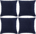 Fancy Homi 4 Packs Decorative Throw Pillow Covers by Fancy+Homi