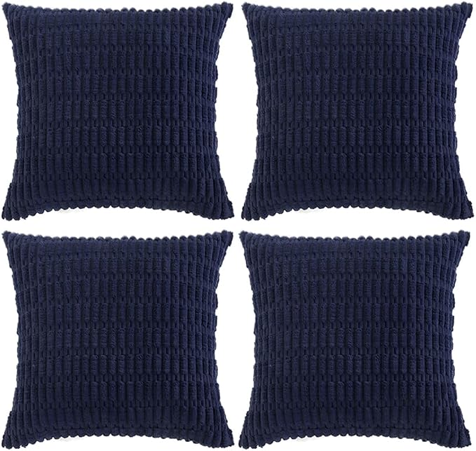 Fancy Homi 4 Packs Decorative Throw Pillow Covers by Fancy+Homi