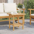Natural Bamboo Fiber Square Coffee Table Eco-Friendly Modern Design by Unknown