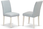 East West Furniture ABP0T15 Abbott Parson Dining Chairs by EastWestFurniture