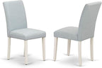 East West Furniture ABP0T15 Abbott Parson Dining Chairs - Image 5