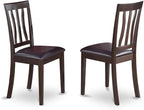 East West Furniture ANC-CAP-LC Antique Dining Chairs by EastWestFurniture