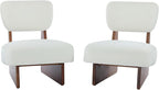 Christopher Knight Home Mores Low Profile Accent Chair Set of 2, Modern Living - Image 4