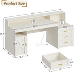 TVU Farmhouse Computer Desk - Image 2