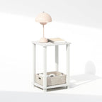 Furinno Simplistic Night Stand, 2-Tier Small Nightstand - Image 3