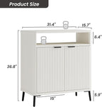 Fatmok Fluted Buffet Cabinet - Image 2
