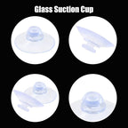 30 Pack Clear PVC Plastic Suction Cups, Anti-Collision, Transparent, Without - Image 3