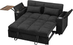 Auvsoce 65'' Convertible Sleeper Sofa Bed - Image 6