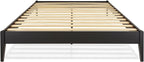 Bme Dinkee Queen Platform Bed Frame Wood 15 Inch - Image 3