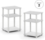 Furinno Just 3-Tier Turn-N-Tube End Table / Side Table / Night Stand / Bedside - Image 9