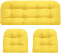 DANGHOOGY Wicker Chair Cushions, Waterproof Outdoor Loveseat Cushions by DANGHOOGYFurnitureCushions