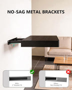 WALI Floating Shelves for Wall, 1 Tier Bathroom Storage Shelf Over Toilet - Image 4